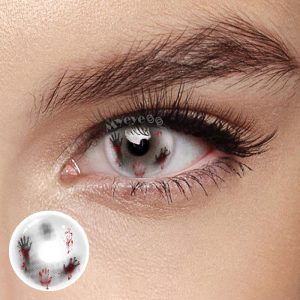 Eyemi Soul's Grasp  White Cosplay Colored Contact Lenses丨6 Months