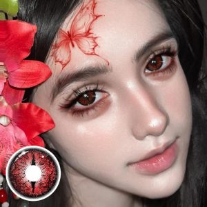 Coloredeye Soulworm Red Cosplay Colored Contact Lenses丨1 Day