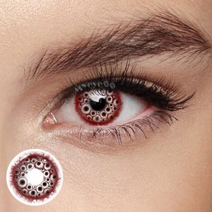 Eyemi Inferno Eyes Red Cosplay Colored Contact Lenses丨1 Day