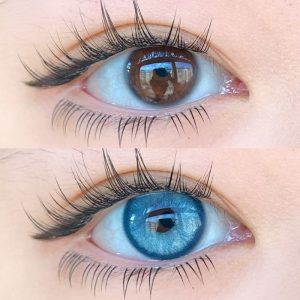 Eyemi Aloe Blue Colored Contact Lenses