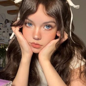 Eyemi Aloe Blue Colored Contact Lenses