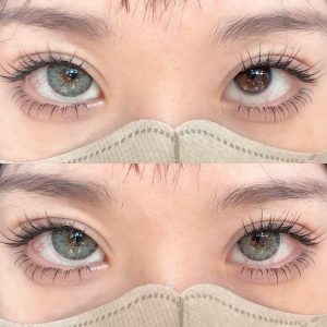 Eyemi Halo Iris Grey Colored Contact Lenses