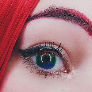 Eyemi Pride Day Multi Rainbow Prescription Cosplay Colored Contact Lenses