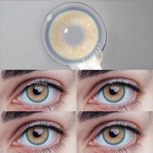 Coloredeye Genshin Moon Brown Prescription Colored Contact Lenses