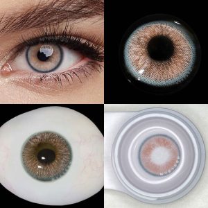 Eyemi Genshin Moon Grey Prescription Colored Contact Lenses