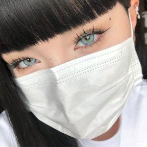 Eyemi Tyrande Blue Prescription Colored Contact Lenses