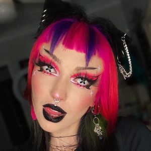 Coloredeye Black Cross Cosplay Colored Contact Lenses