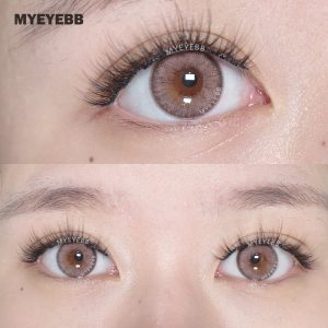 Coloredeye Deepwater Zone Brown Prescription Colored Contact Lenses