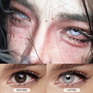 Eyemi Mythic Eye Grey Cosplay Colored Contact Lenses丨1 Day