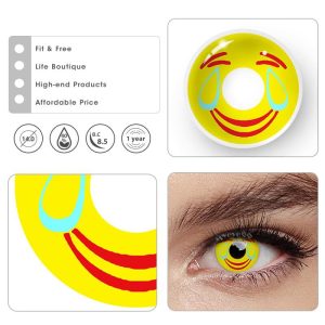 Eyemi Joker Prescription Cosplay Colored Contact Lenses