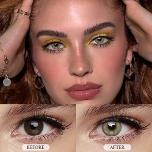 Eyemi Trinity Brown Colored Contact Lenses