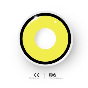 Eyemi Yellow Manson Cosplay Colored Contact Lenses