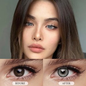 Eyemi Aloe Grey Colored Contact Lenses