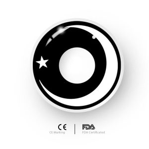 Coloredeye Moon Star White Cosplay Colored Contact Lenses