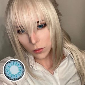 Coloredeye Wild Nature Blue Prescription Colored Contact Lenses