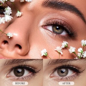 Eyemi Queen Brown Prescription Colored Contact Lenses