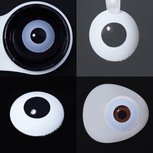 Eyemi Circle Block & Mini Sclera Prescription Cosplay Colored Contact Lenses