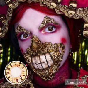 Eyemi Tokisaki Kurumi Yellow Cosplay Colored Contact Lenses