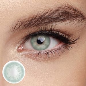 Coloredeye Rome Times Green Prescription Colored Contact Lenses