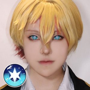 Eyemi Blind Aqua Hoshino Blue Cosplay Colored Contact Lenses