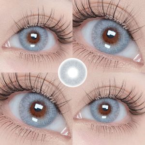 Eyemi Queen Grey Prescription Colored Contact Lenses