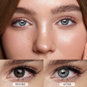 Eyemi Dolly Grey Prescription Colored Contact Lenses