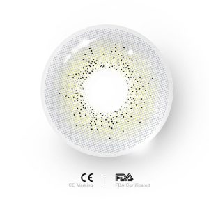 Eyemi Ocean Cyan-Grey Prescription Men Colored Contact Lenses