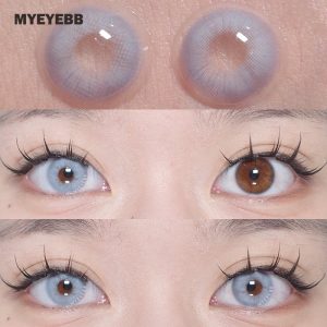 Coloredeye Rome Times Blue Prescription Colored Contact Lenses