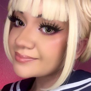 Eyemi Nebulos Yellow Cosplay Colored Contact Lenses