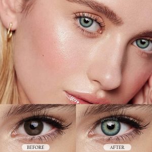 Eyemi Horizon Green Prescription Colored Contact Lenses