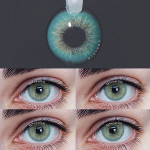 Eyemi Sin Green Prescription Colored Contact Lenses