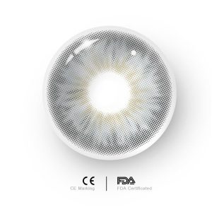 Eyemi Tiny Iris Grey Small Pupil Colored Contact Lenses