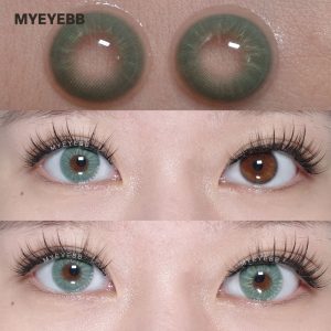 Coloredeye Eros Green Prescription Colored Contact Lenses
