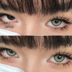 Eyemi Horizon Grey Prescription Colored Contact Lenses