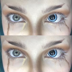 Eyemi Nebulos Blue Cosplay Colored Contact Lenses