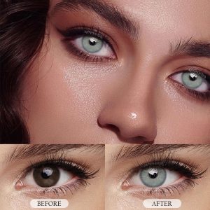 Eyemi Sin Grey Prescription Colored Contact Lenses