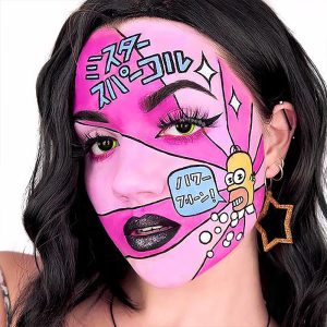 Eyemi Moon Star Yellow Cosplay Colored Contact Lenses