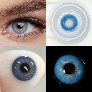 Eyemi Sin Blue Prescription Colored Contact Lenses