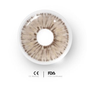 Eyemi Van Gogh Brown Prescription Colored Contact Lenses