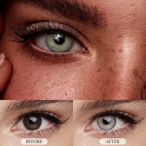 Coloredeye Russian Girl Grey Prescription Colored Contact Lenses