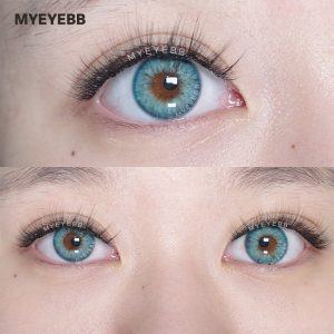 Coloredeye Aegean Sea II Blue Prescription Colored Contact Lenses