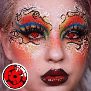 Coloredeye Blind Syaringan Cosplay Colored Contact Lenses