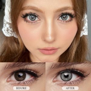 Coloredeye Barbie Taylor Grey Prescription Colored Contact Lenses
