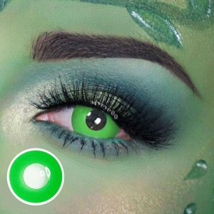 Coloredeye Green Block Cosplay Prescription Colored Contact Lenses