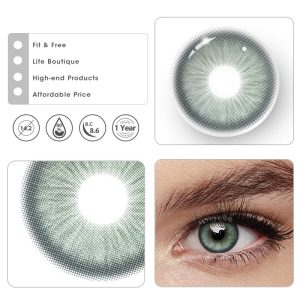 Eyemi Aloe Green Colored Contact Lenses