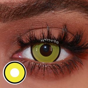 Eyemi Yellow Manson Cosplay Colored Contact Lenses