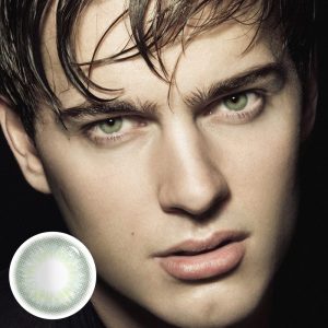 Coloredeye DNA II Green Prescription Men Colored Contact Lenses
