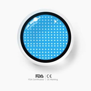 Eyemi Blind Blue Mesh Cosplay Colored Contact Lenses