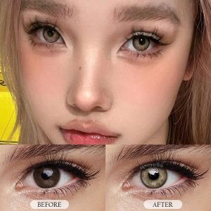 Eyemi Wildcat Iris Brown Colored Contact Lenses
