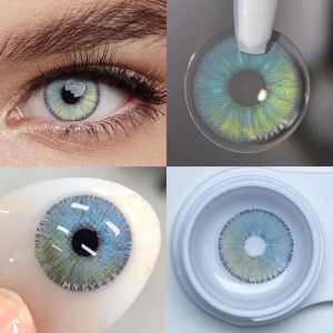Eyemi Urban Blue Prescription Men Colored Contact Lenses